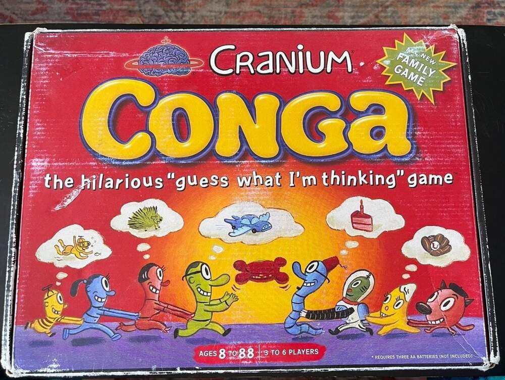 Cranium Conga The Hilarious Guess What I'm Thinking Family Game